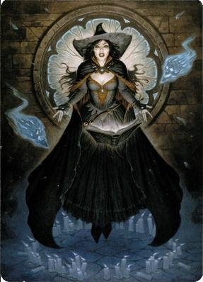 Tasha, the Witch Queen Art Card (76) [Commander Legends: Battle for Baldur's Gate Art Series] | Mindsight Gaming