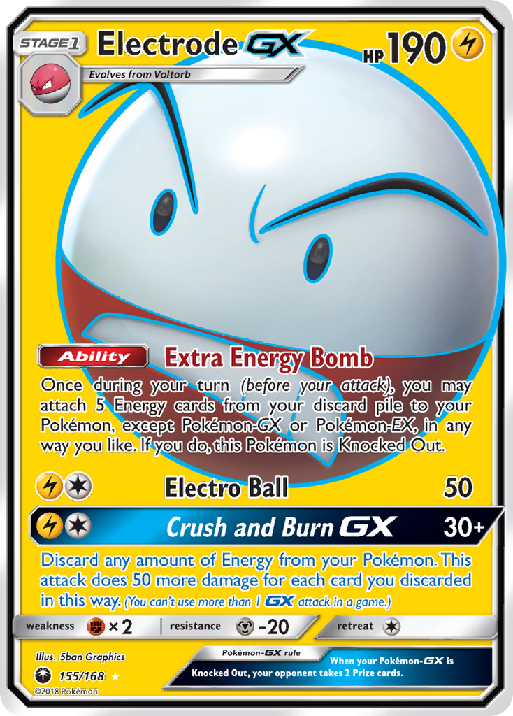 Electrode GX (155/168) [Sun & Moon: Celestial Storm] | Mindsight Gaming