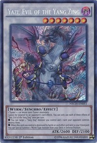 Yazi, Evil of the Yang Zing [NECH-EN051] Secret Rare | Mindsight Gaming