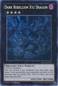 Dark Rebellion Xyz Dragon [NECH-EN053] Ghost Rare | Mindsight Gaming