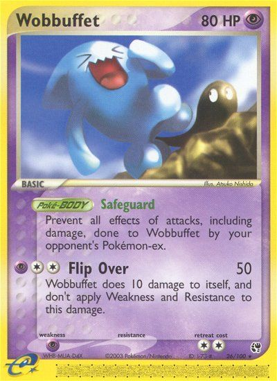 Wobbuffet (26/100) [EX: Sandstorm] | Mindsight Gaming