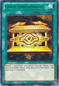 Gold Sarcophagus (Blue) [DL18-EN011] Rare | Mindsight Gaming