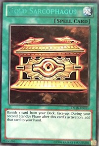 Gold Sarcophagus (Green) [DL18-EN011] Rare | Mindsight Gaming