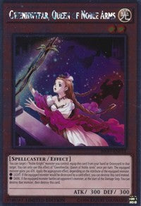 Gwenhwyfar, Queen of Noble Arms [NKRT-EN012] Platinum Rare | Mindsight Gaming