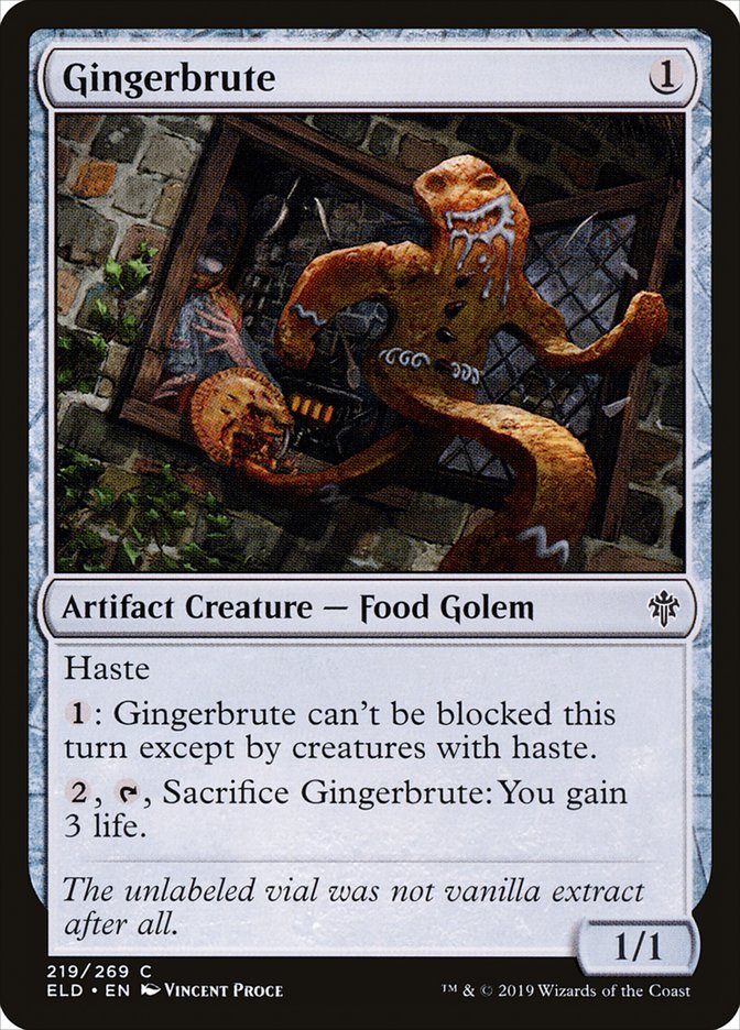 Gingerbrute [Throne of Eldraine] | Mindsight Gaming