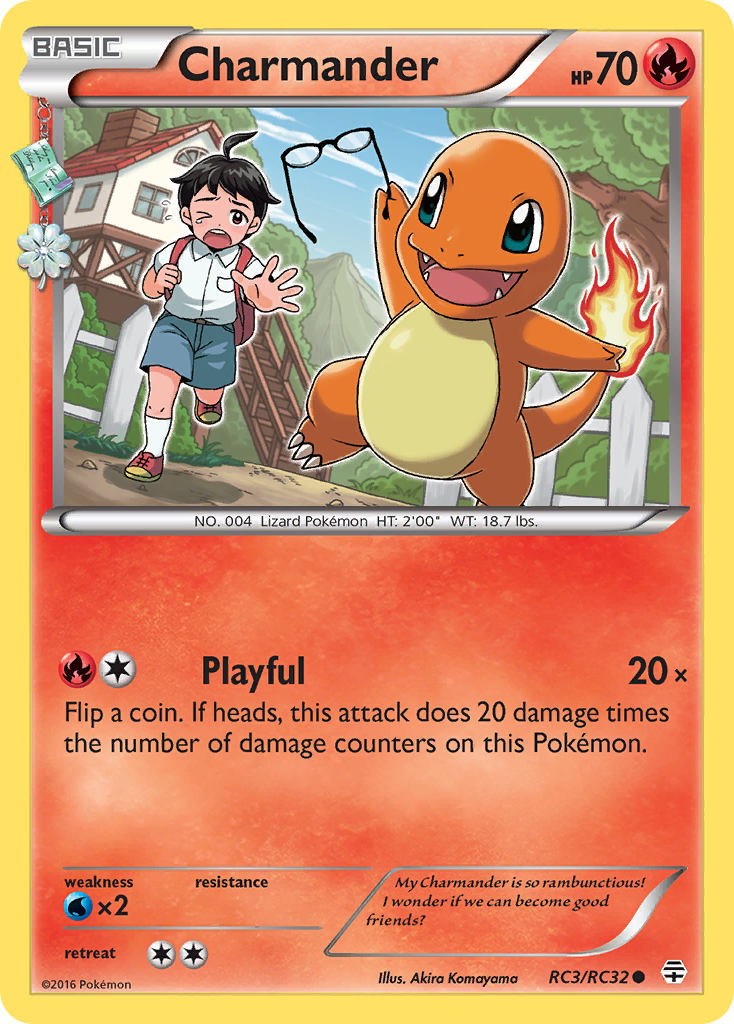 Charmander (RC3/RC32) [XY: Generations] | Mindsight Gaming