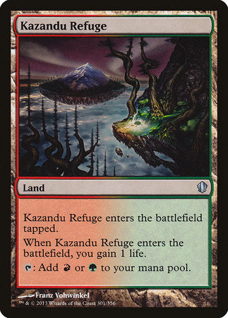 Kazandu Refuge [Commander 2013] | Mindsight Gaming