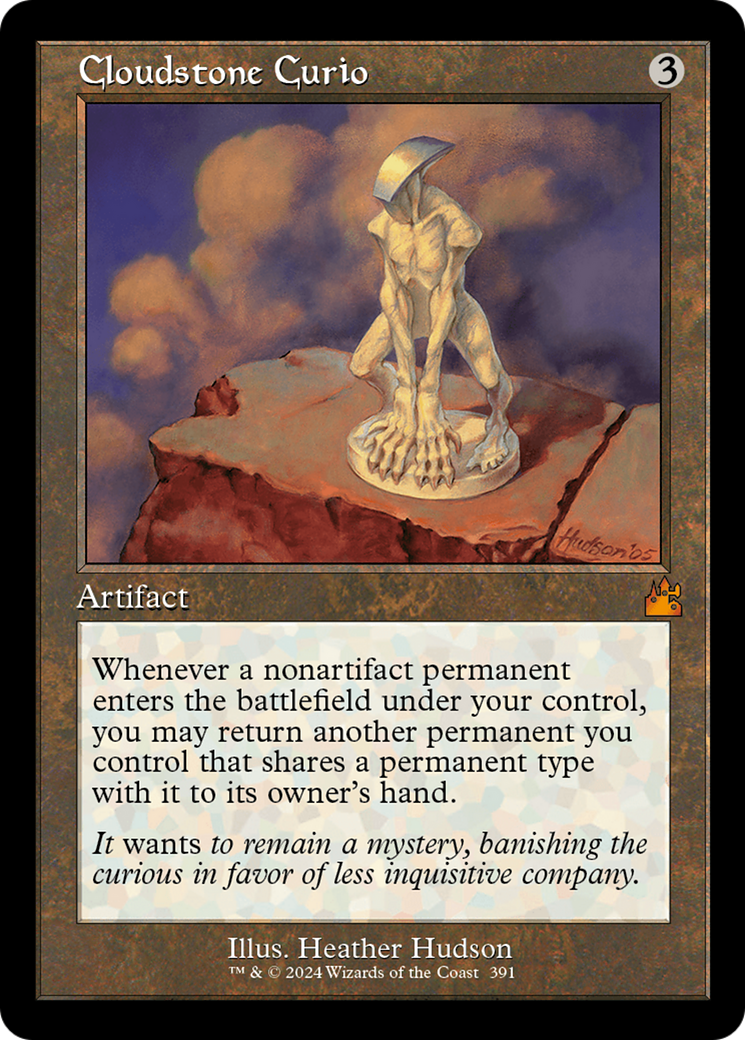 Cloudstone Curio (Retro Frame) [Ravnica Remastered] | Mindsight Gaming