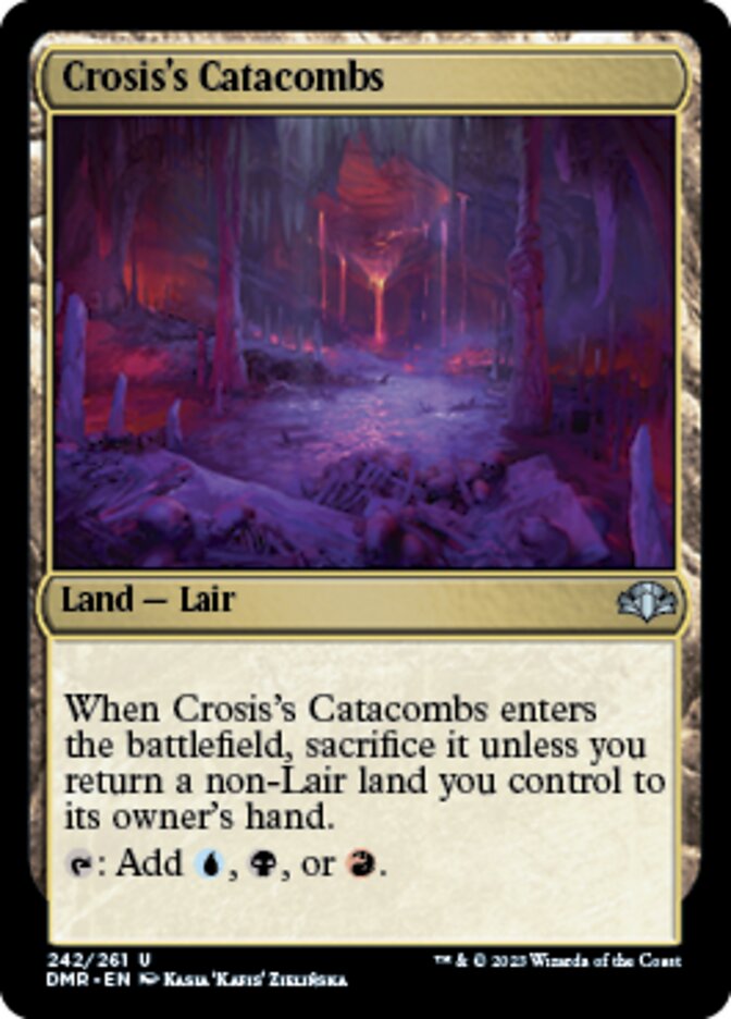 Crosis's Catacombs [Dominaria Remastered] | Mindsight Gaming