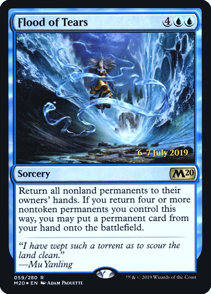 Flood of Tears  [Core Set 2020 Prerelease Promos] | Mindsight Gaming