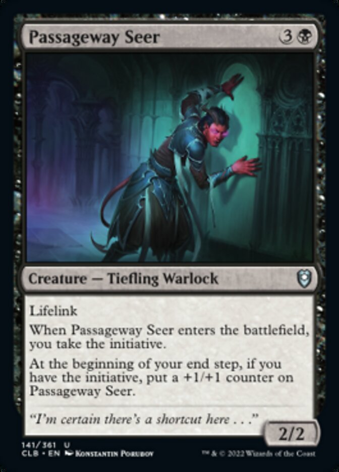 Passageway Seer [Commander Legends: Battle for Baldur's Gate] | Mindsight Gaming