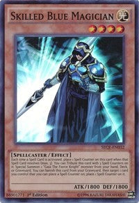 Skilled Blue Magician [SECE-EN032] Super Rare | Mindsight Gaming