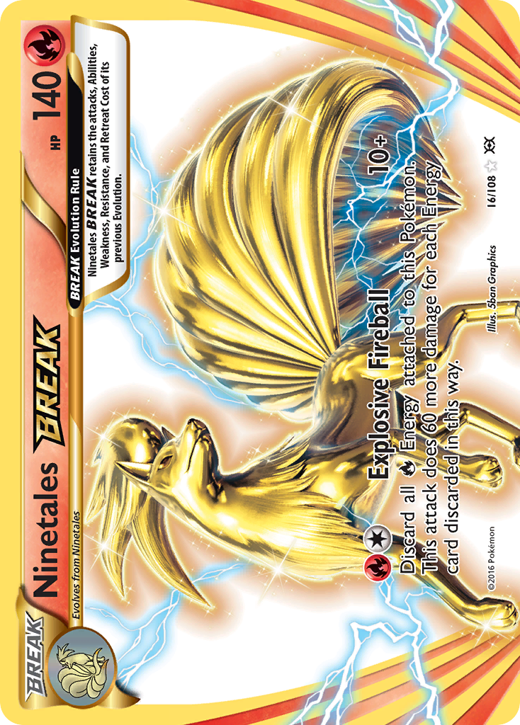 Ninetales BREAK (16/108) [XY: Evolutions] | Mindsight Gaming