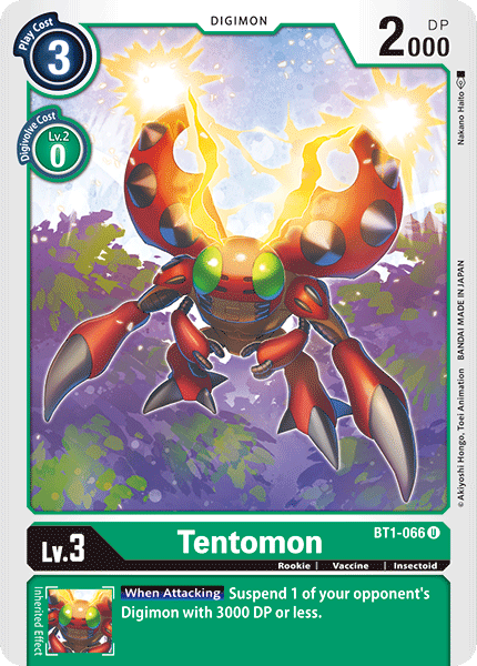 Tentomon [BT1-066] [Release Special Booster Ver.1.0] | Mindsight Gaming