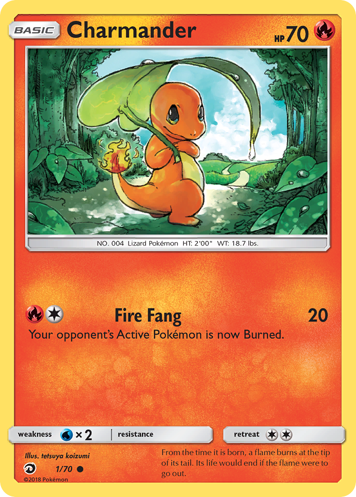 Charmander (1/70) [Sun & Moon: Dragon Majesty] | Mindsight Gaming