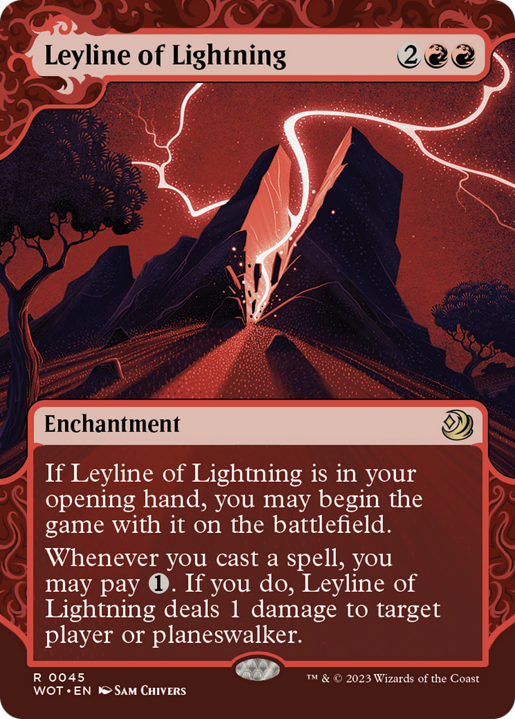 Leyline of Lightning [Wilds of Eldraine: Enchanting Tales] | Mindsight Gaming