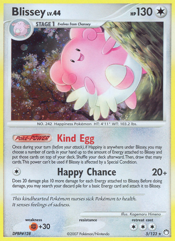 Blissey (5/123) [Diamond & Pearl: Mysterious Treasures] | Mindsight Gaming