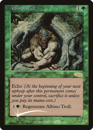 Albino Troll [Friday Night Magic 2002] | Mindsight Gaming