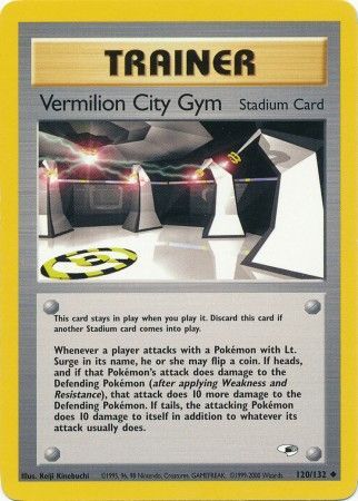 Vermilion City Gym (120/132) [Gym Heroes Unlimited] | Mindsight Gaming