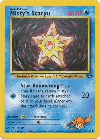 Misty's Staryu (92/132) [Gym Challenge Unlimited] | Mindsight Gaming