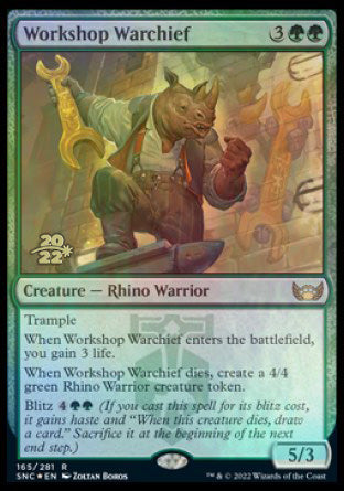 Workshop Warchief [Streets of New Capenna Prerelease Promos] | Mindsight Gaming