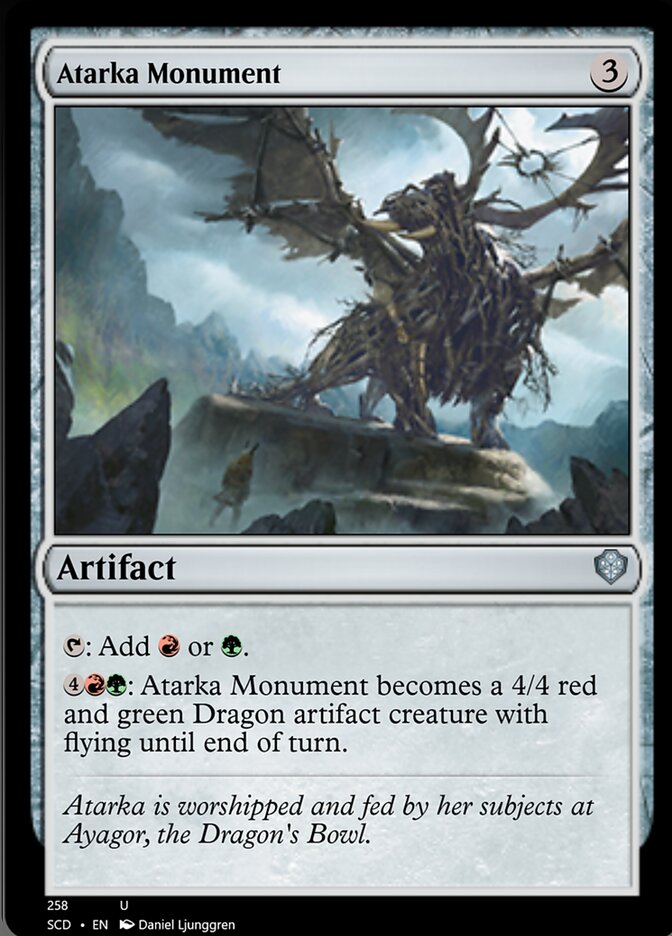 Atarka Monument [Starter Commander Decks] | Mindsight Gaming