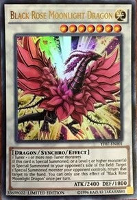 Black Rose Moonlight Dragon [YF07-EN001] Ultra Rare | Mindsight Gaming