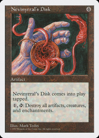 Nevinyrral's Disk [Fifth Edition] | Mindsight Gaming