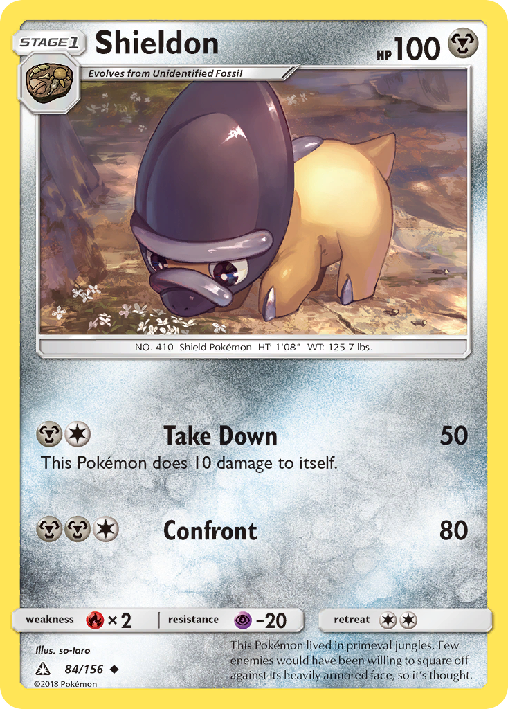 Shieldon (84/156) [Sun & Moon: Ultra Prism] | Mindsight Gaming