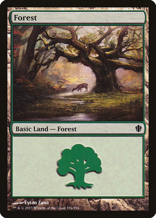 Forest (356) [Commander 2013] | Mindsight Gaming