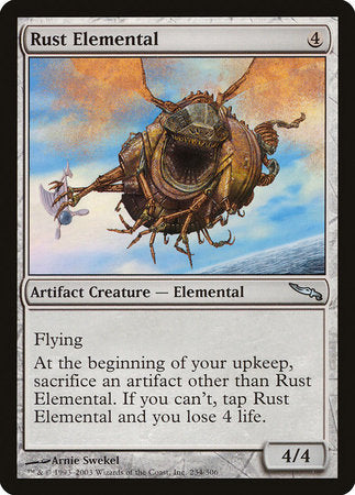 Rust Elemental [Mirrodin] | Mindsight Gaming