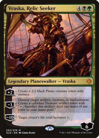 Vraska, Relic Seeker [Ixalan] | Mindsight Gaming