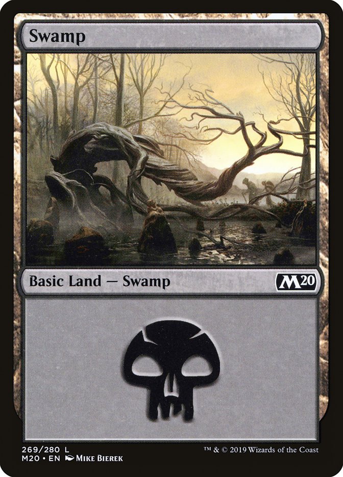 Swamp (#269) [Core Set 2020] | Mindsight Gaming