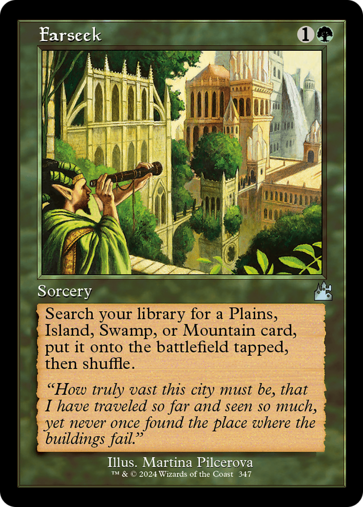 Farseek (Retro Frame) [Ravnica Remastered] | Mindsight Gaming