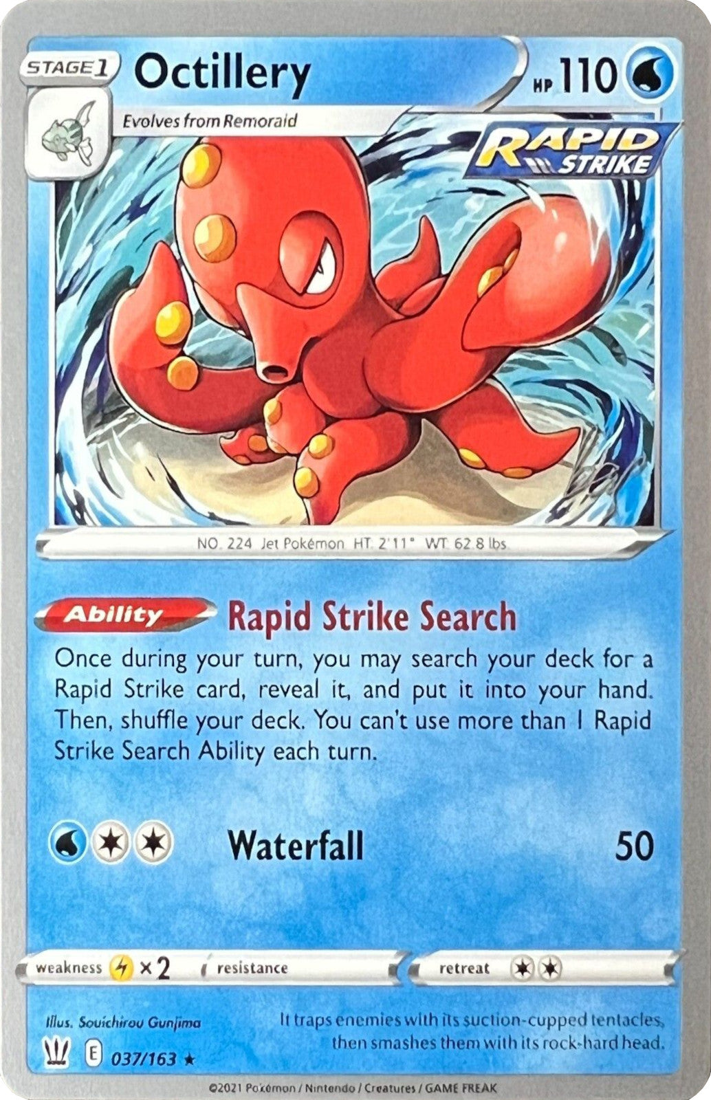 Octillery (037/163) (Cheryl Again - Sebastian Lashmet) [World Championships 2022] | Mindsight Gaming