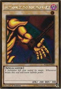 Left Arm of the Forbidden One [PGL2-EN025] Gold Rare | Mindsight Gaming