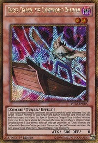 Ghost Charon, the Underworld Boatman [PGL2-EN005] Gold Secret Rare | Mindsight Gaming