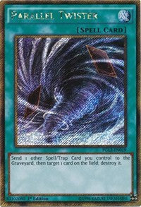 Parallel Twister [PGL2-EN019] Gold Secret Rare | Mindsight Gaming