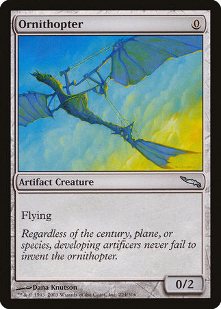 Ornithopter [Mirrodin] | Mindsight Gaming