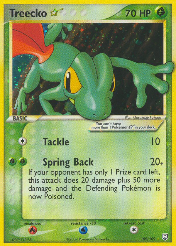 Treecko Star (109/109) [EX: Team Rocket Returns] | Mindsight Gaming