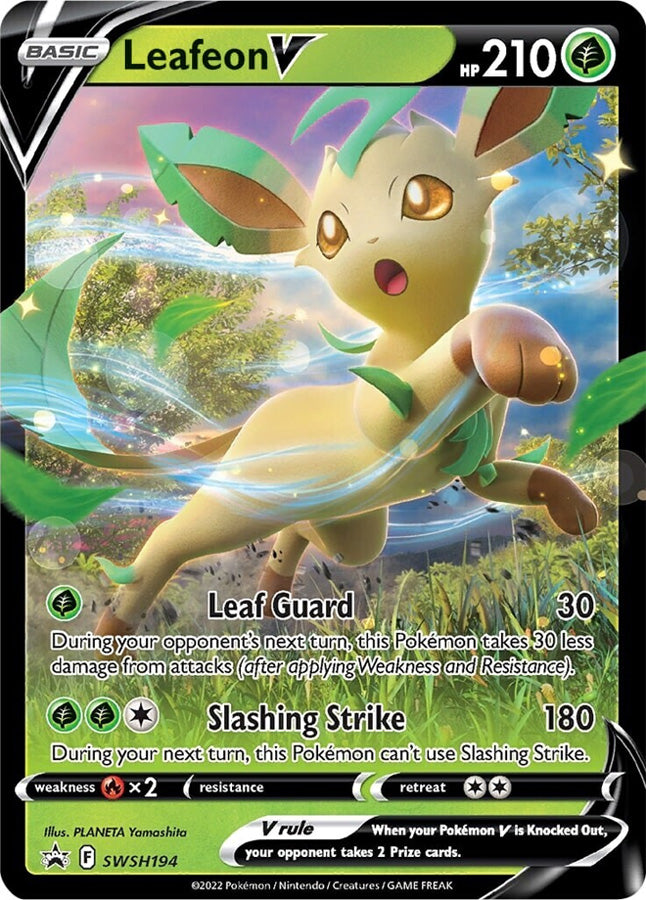 Leafeon V (SWSH194) [Sword & Shield: Black Star Promos] | Mindsight Gaming