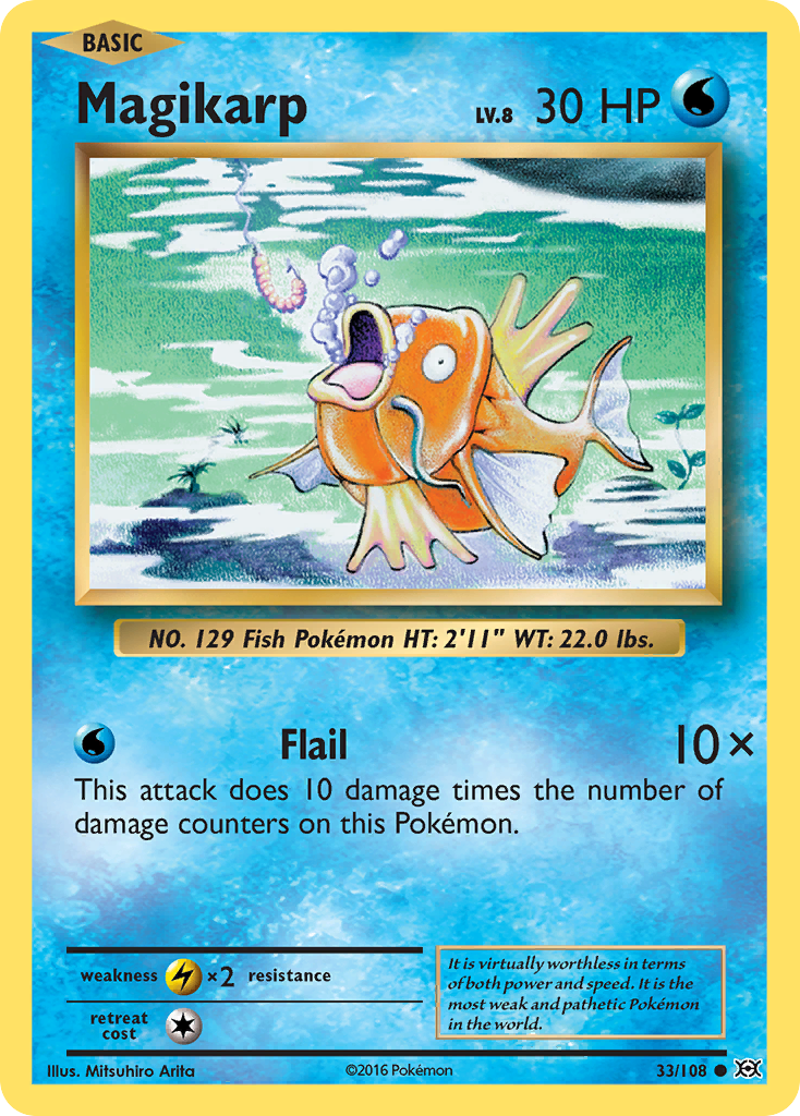 Magikarp (33/108) [XY: Evolutions] | Mindsight Gaming