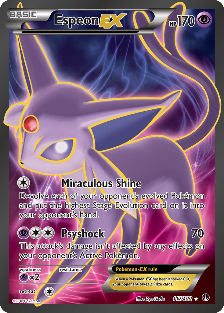 Espeon EX (117/122) [XY: BREAKpoint] | Mindsight Gaming