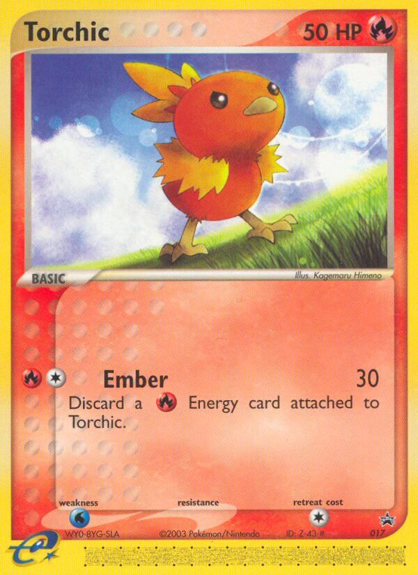 Torchic (017) [Nintendo: Black Star Promos] | Mindsight Gaming