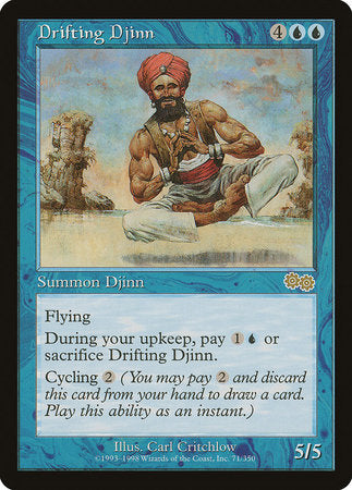 Drifting Djinn [Urza's Saga] | Mindsight Gaming