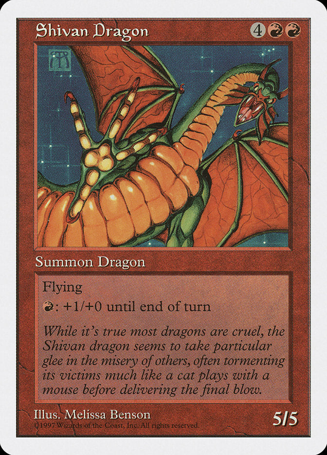 Shivan Dragon [Fifth Edition] | Mindsight Gaming