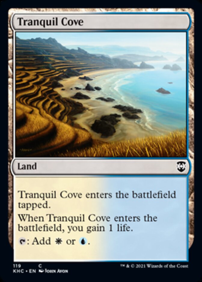 Tranquil Cove [Kaldheim Commander] | Mindsight Gaming