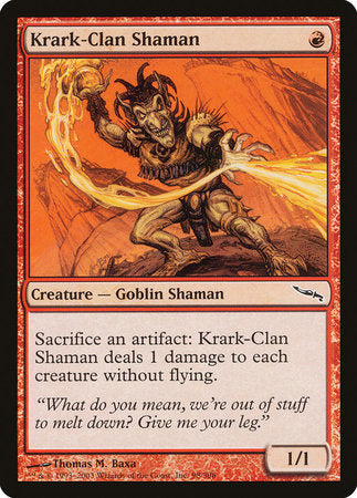 Krark-Clan Shaman [Mirrodin] | Mindsight Gaming