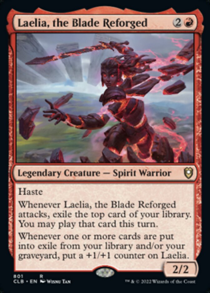 Laelia, the Blade Reforged [Commander Legends: Battle for Baldur's Gate] | Mindsight Gaming