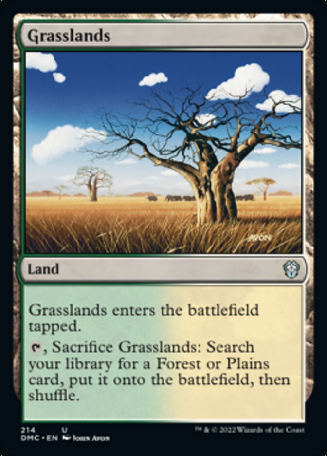 Grasslands [Dominaria United Commander] | Mindsight Gaming